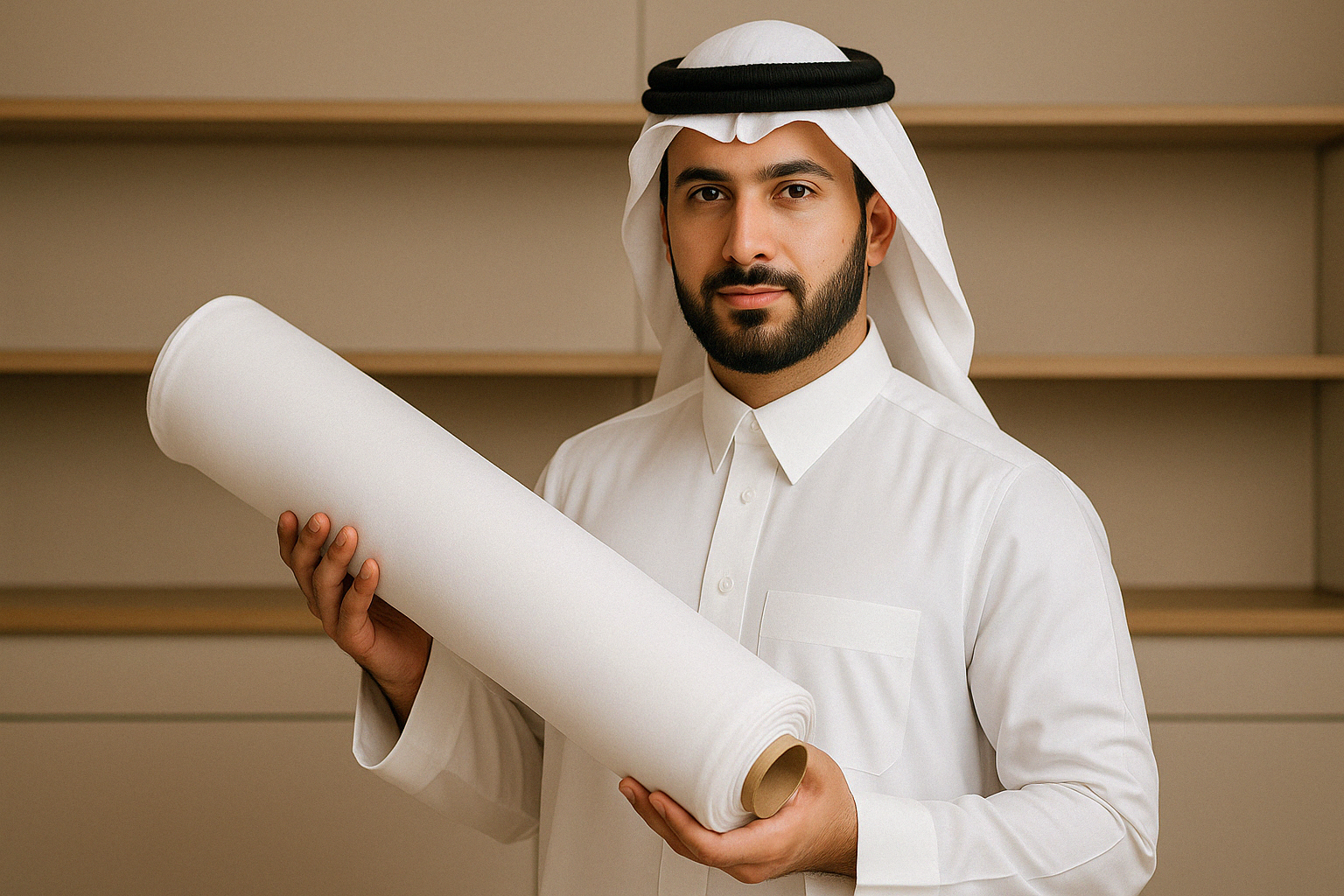 Premium White Fabric